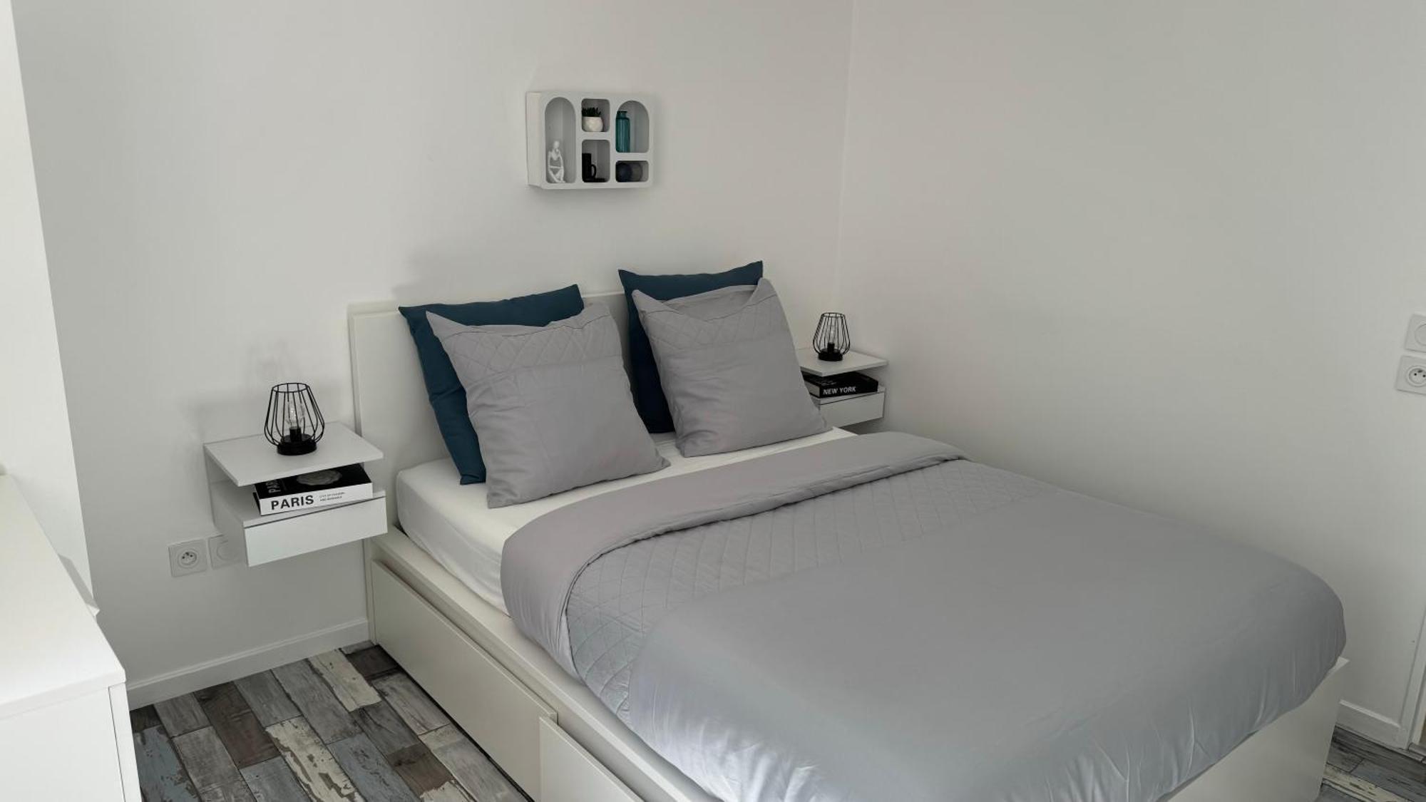 Chic Et Cosy Appartement Epure - T3 Courcouronnes Extérieur photo
