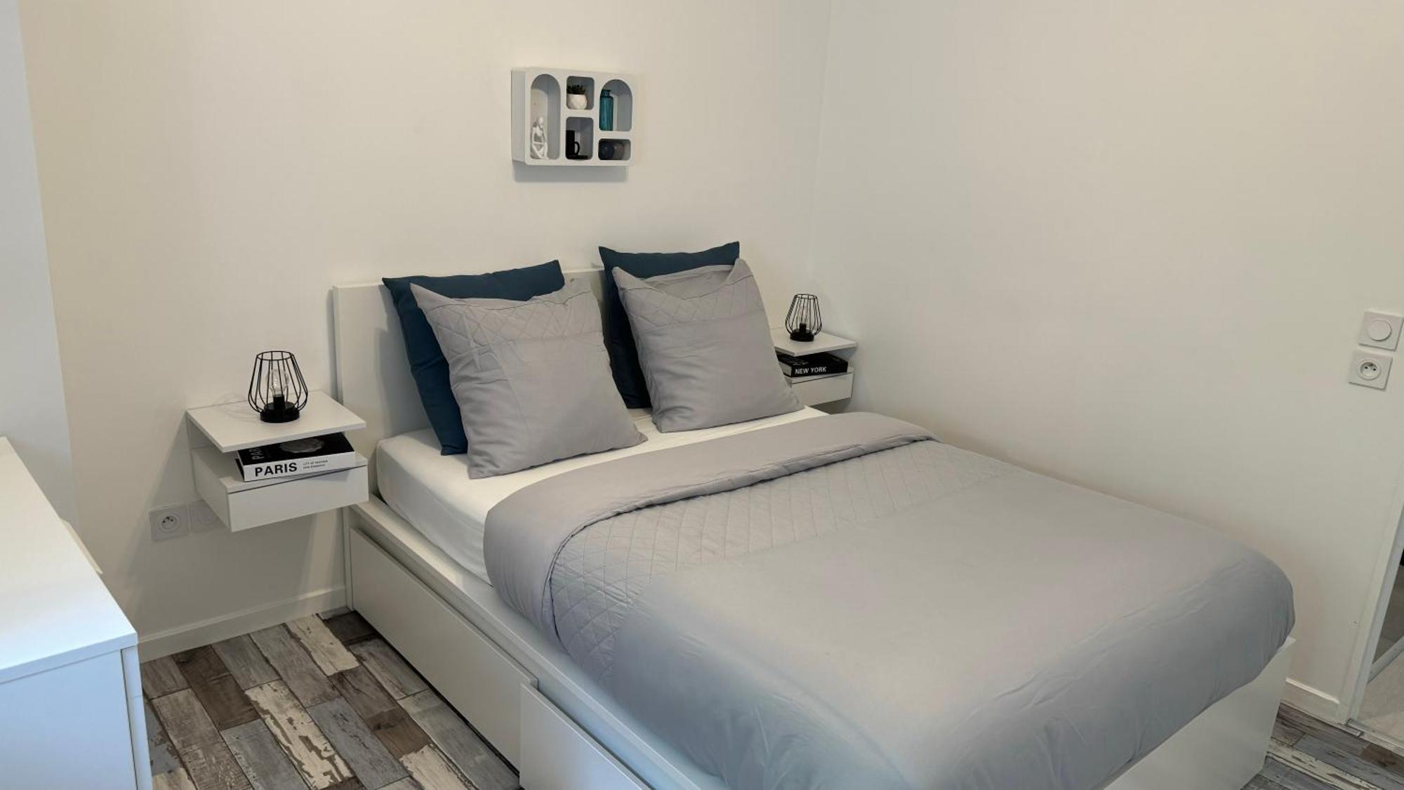 Chic Et Cosy Appartement Epure - T3 Courcouronnes Extérieur photo